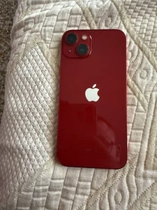 Scocca Originale Vetro POSTERIORE APPLE IPHONE 13 FRAME Rosso Red PULLED GRADOA+ - Zdjęcie 1 z 4
