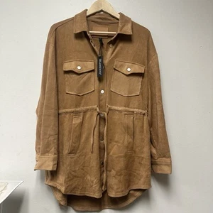Blank NYC Mujer Mediana M Chaqueta Camisa Chaqueta Súper Suave Nueva Con Etiquetas - Imagen 1 de 6
