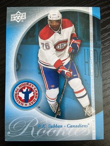 2011 Upper Deck Hockey Card Day ◊ P.K. SUBBAN ◊ #HCD5 ◊ Canadians - NHL