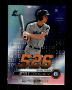 2019 Bowman Chrome Stat Tracker #STCS Connor Scott (ref 103394) - Picture 1 of 1