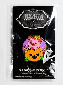 Hazbin Hotel Fat Nuggets Pumpkin Emaille Pin - LIMITED EDITION - SOLD OUT! - Bild 1 von 2