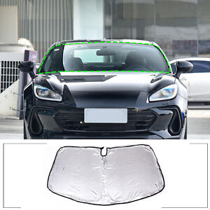 Car Front Windshield Front Glass Sunshade Trim For Subaru BRZ 2022-2023
