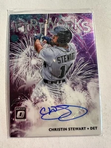 K96,941 - 2020 Donruss Optic Fireworks Signatures #38 Christin Stewart Auto - Picture 1 of 1