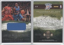 2013-14 Panini Court Kings Performance Art Memorabilia /299 Serge Ibaka #8