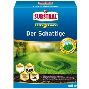 Semillas de césped Substral Der Shattige 2 kg semillas de césped de alta calidad y únicas - Imagen 1 de 3