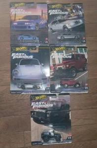 2024 Hot Wheels Gold Label Premium Fast & Furious Mix 3 Set Of 5 - Picture 1 of 1
