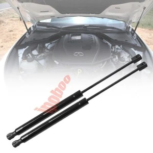 Front Hood Lift Support Struts Shocks Gas Springs Damper For Infiniti Q50 14-18 - Foto 1 di 11