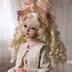 Muñeca BJD de resina 1/4 muñeca rótula SD conjunto completo maquillaje de pecas niña estilo idílico - Imagen 1 de 9