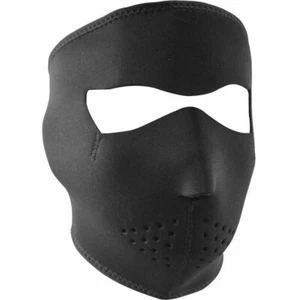 Zan Headgear Black Full Face Mask Motorcycle Snowboarding Ski ATV Neoprene