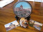 Antique German plate 1920's Mettlach quality era plate Beer steins ashtray wine