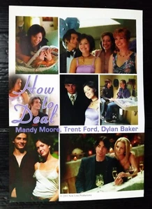 Mandy Moore Trent Ford Dylan Baker STAR VINTAGE THAILAND ONLY 1 COLOR PAGE RARE! - Picture 1 of 2