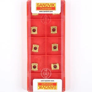 10 SANDVIK LCMX 030304R-WM 1020 CNC Torno Carburo Fresado Taladro Insertos - Imagen 1 de 11