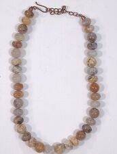 Vintage Jay King Desert Rose Trading Copper Gemstone Bead Necklace