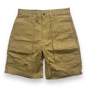 Vintage 90s Deadstock Osh Kosh Khaki Cargo Shorts 28  - Picture 1 of 7