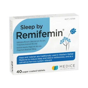 * Remifemin Sleep 40 Tablets Restless Insomnia Relief - Picture 1 of 1