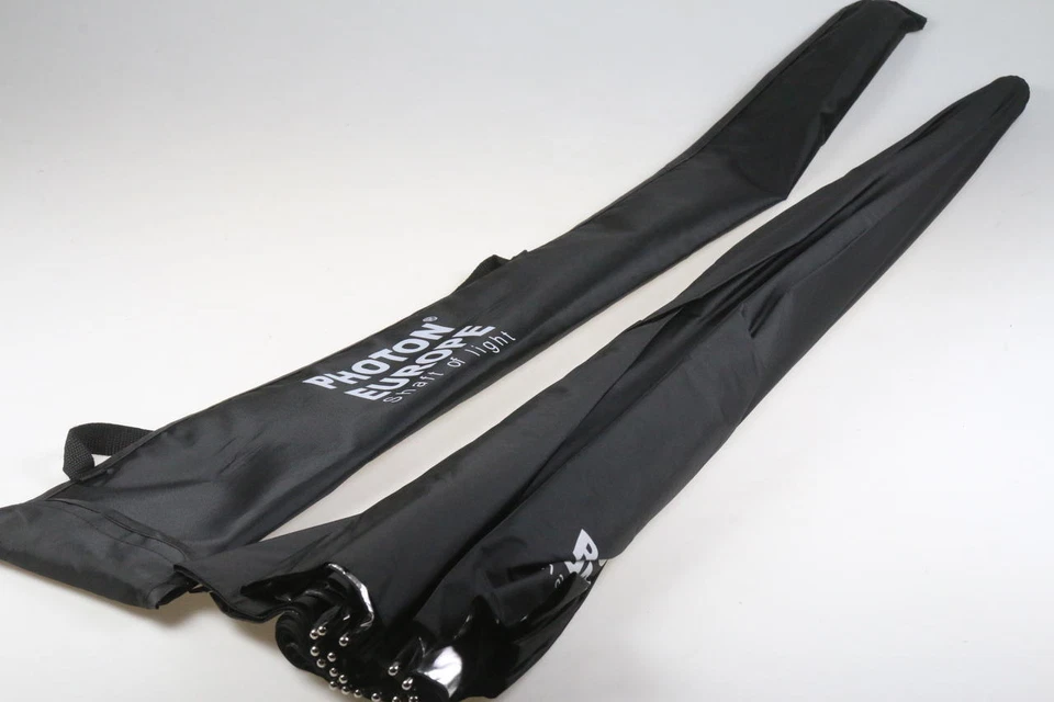 Photon Schirm silber/schwarz 185cm - Bild 1 von 3