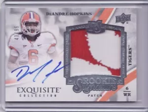 2013 Exquisite Patch Autograph #149 DeAndre Hopkins 43/99 Paw Logo Auto Flat S/H - Picture 1 of 1