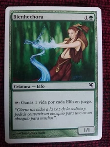 MTG WELLWISHER (Bienhechora) MP SPANISH Language Salvat-Hachette Elf 2006 WOTC - Picture 1 of 7