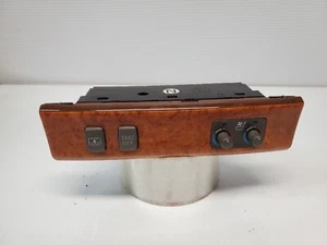 01-06 Lexus LS430 Front Center Heated Seat Trac Off Switch Wood Bezel Trim - Picture 1 of 7