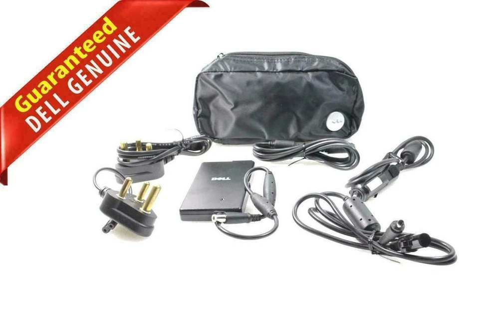 Dell Venue 11 Pro 5130 Slim PA-12 65 Watt Auto AC Adapter DA65NS3-00 UT101 PY091 - Image 1 of 4