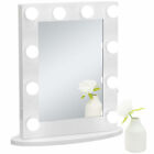 Hollywood Makeup Vanity Mirror W Lights Lighted Standing W 12 Led Bulbs Bedroom