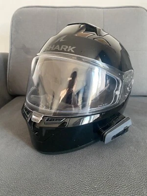 Casco Tiburón Talla M con Sistema de Sonido Cardo pt Edge Foto 1 de 4