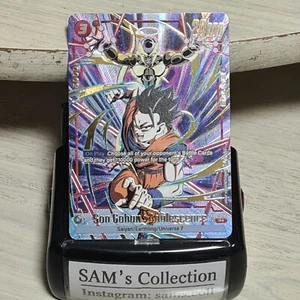 Son Gohan : Adolescence (Alt Art) FB01-016 R* (English) DBS Fusion World FB03 - Imagen 1 de 2
