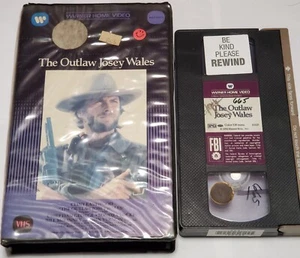 Outlaw Josey Wales Vhs Warner Clamshell Clint Eastwood - Imagen 1 de 2