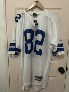 Jason Witten Y2K Dallas Cowboys XL Reebok Onfield NFL White Jersey #82 NEW Read - Picture 1 of 11