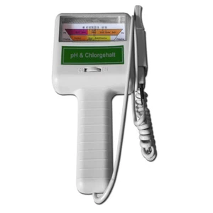DEUBA® Elektronischer Wassertester Wassertest Pool Messgerät Chlor pH Wert Test - Bild 1 von 1