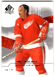 2008-09 SP Authentic Gordie Howe #71 Detroit Red Wings - Picture 1 of 2