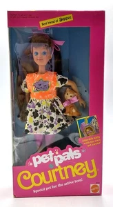 1991 Pet Pals Courtney Barbie Puppe mit Katze / Tierfreunde / Mattel 2710, NrfB - Picture 1 of 7