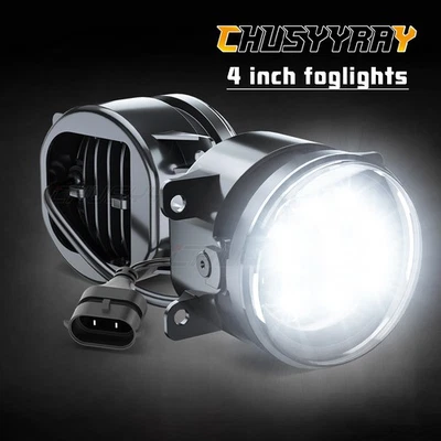 Par de luces antiniebla LED blancas para parachoques luces de conducción PARA ACURA ILX 2013-2018 Foto 1 de 4