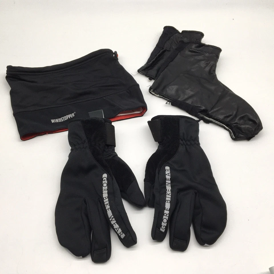 Gore велосипед носить WINDSTOPPER перчатки и шеи подогреватель Pearlizumi Overshoes XL читать - Изображение 1 из 4