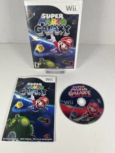 Super Mario Galaxy  (Nintendo Wii 2010) Complete CIB - TESTED - Picture 1 of 4