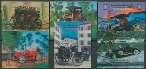 Jemen (Königreich) 1970 Historische Automobile 1066/71 postfrisch - Bild 1 von 1