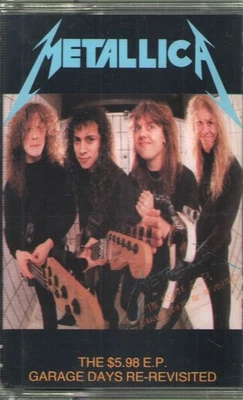 Metallica $5.98 E.p. / Garage Days Re-Revisited cassette Netherlands Mercury Foto 1 de 2