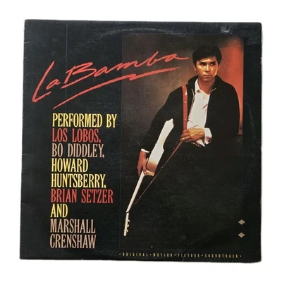 "LA BAMBA" AUSSIE 1987 12Tk SOUNDTRACK LP [LOS LOBOS Brian Setzer BO DIDDLEY] - Image 1 of 4