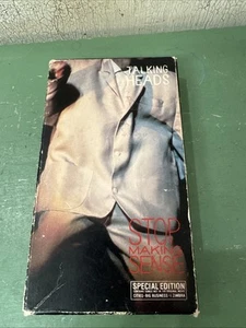 Talking Heads VHS 1984 Concert Stop Making Sense Special Edition David Byrne - Foto 1 di 7