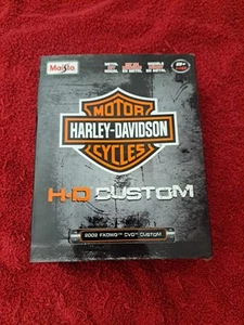 Maisto Harley Davidson 2002 FXDWG CVO Custom Metal Model Kit Wide Glide HD  - Picture 1 of 11