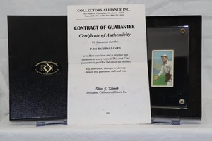 1909-1911 T-206 Gabby Street Washington Senators Sweet Caporal certificado de autenticidad - Imagen 1 de 7