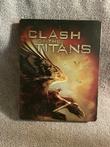 2010 CLASH OF TITANS BEST BUY EXCLUSIVE BLU-RAY STEELBOOK MOVIE - Picture 1 of 2