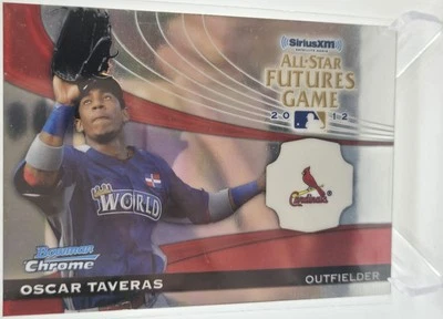 2012 Bowman Chrome Futures Game Oscar Taveras St. Louis Cardinals #FG-OT - Image 1 of 2