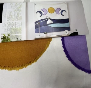 New Large Moon & Sun Tapestry Room Decor Wall Hanging100% Cotton NIP 40x36 - Picture 1 of 4