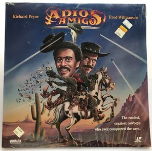 ADIOS AMIGO Laserdisc LD BRAND NEW RICHARD PRYOR, FRED WILLIAMSON SEALED - Imagen 1 de 7