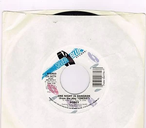Robey One Night in Bangkok/Bored & Beautiful 7" 45 RPM - Imagen 1 de 1