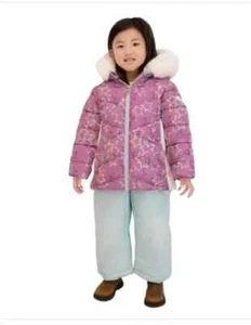 New girls SPYDER 2 pc snowsuit - Jacket with matching bib pant Size 5 - Picture 1 of 4