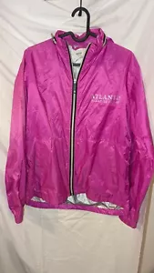 Atlantis Paradise Island Nylon Packable Jacket Size Small Pink - Picture 1 of 3