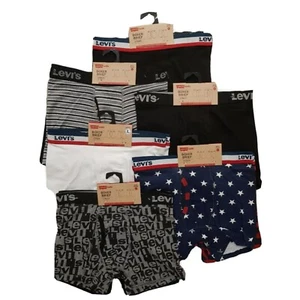 EX LEVIS 2 Pack Designer Boxers Shorts Pants Briefs Kids Underwear teenager BNWT - Picture 1 of 6