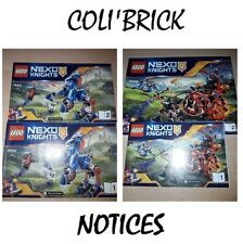 Lego Notice Nexo Knights - Manuels d'instruction - Faites votre choix - Neuf